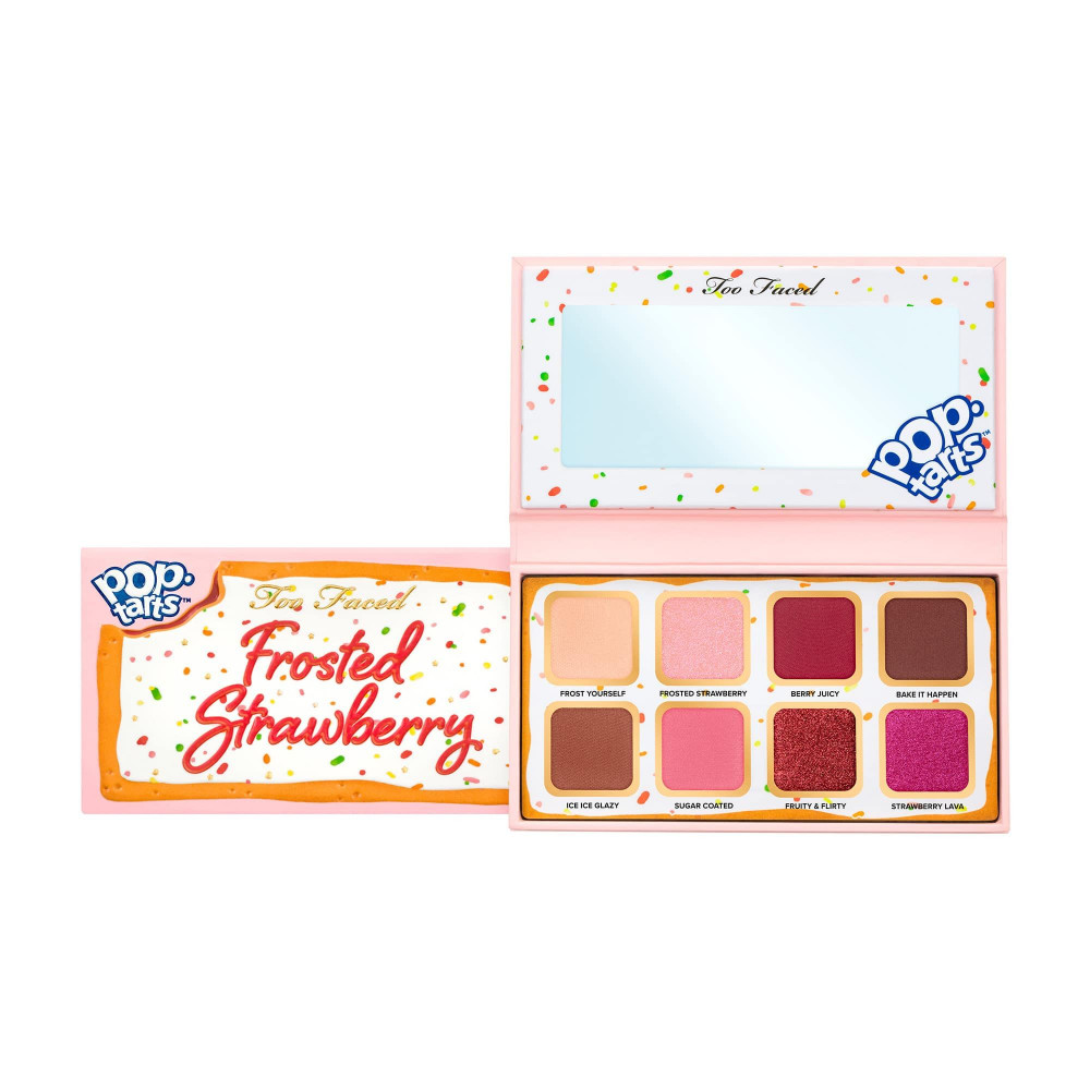 Мини-палетка теней Frosted Strawberry Mini Eye Shadow Palette
