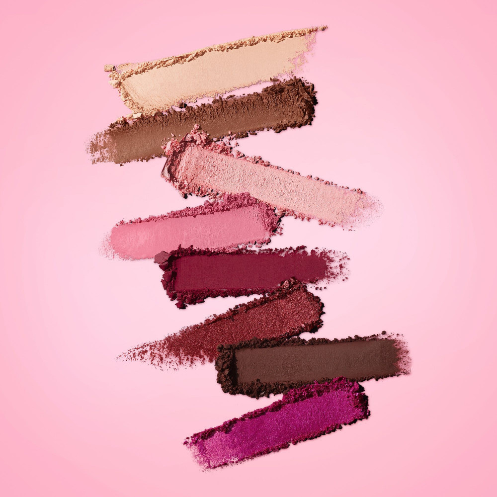 Мини-палетка теней Frosted Strawberry Mini Eye Shadow Palette