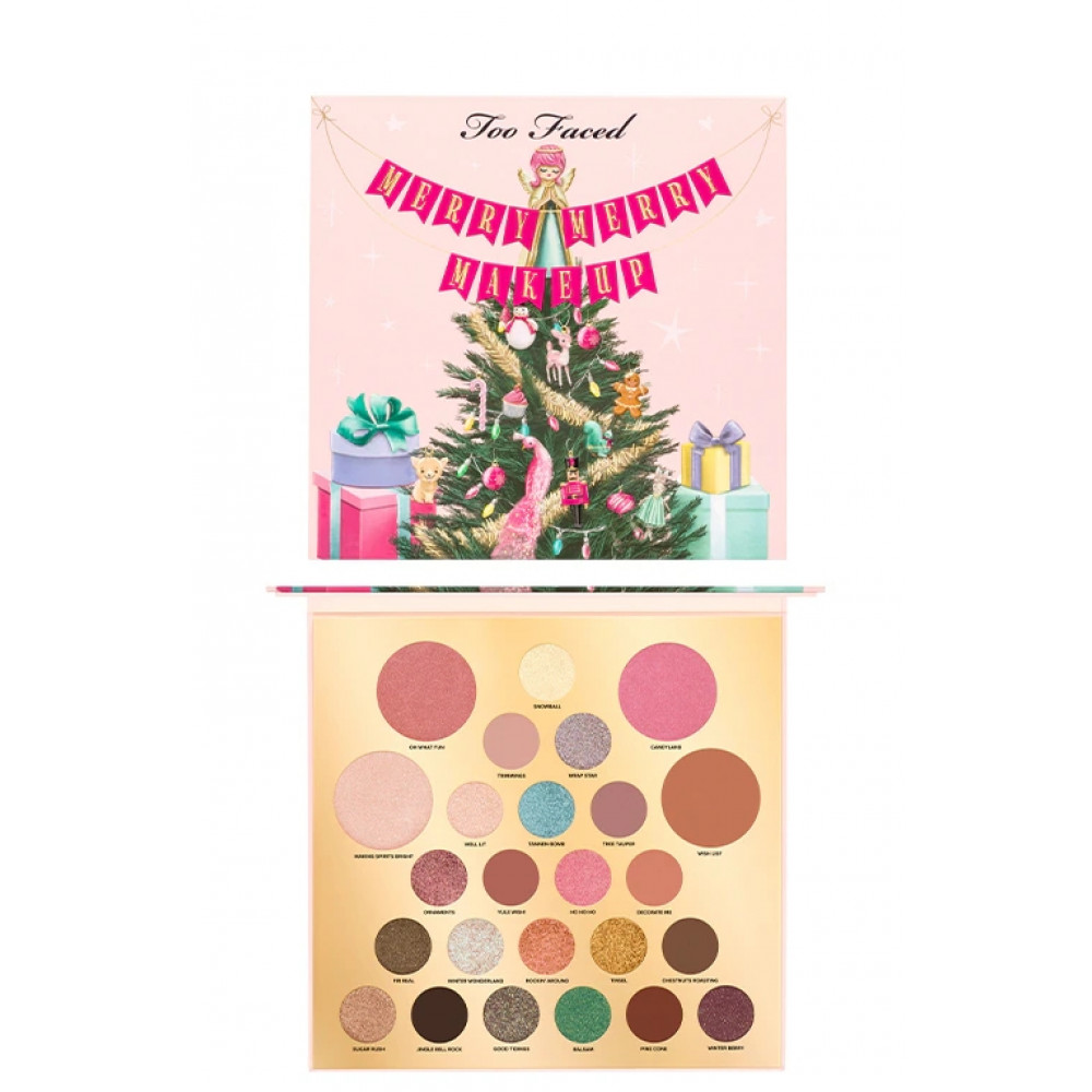 Подарочная палитра для лица и глаз Merry Merry Makeup