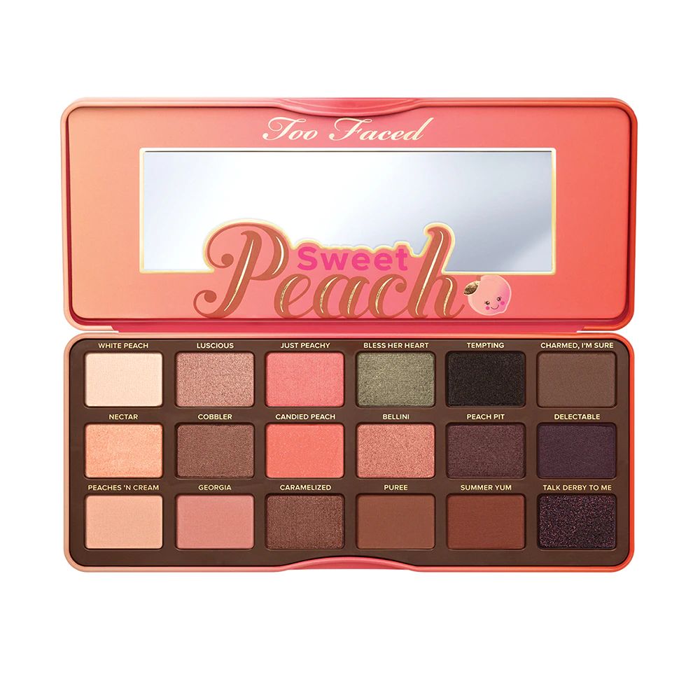 Палетка теней Too Faced Sweet Peach Eyeshadow Palette