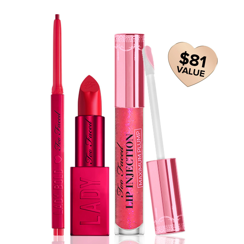 Набор для губ Cherry Syrup Lip Kit 